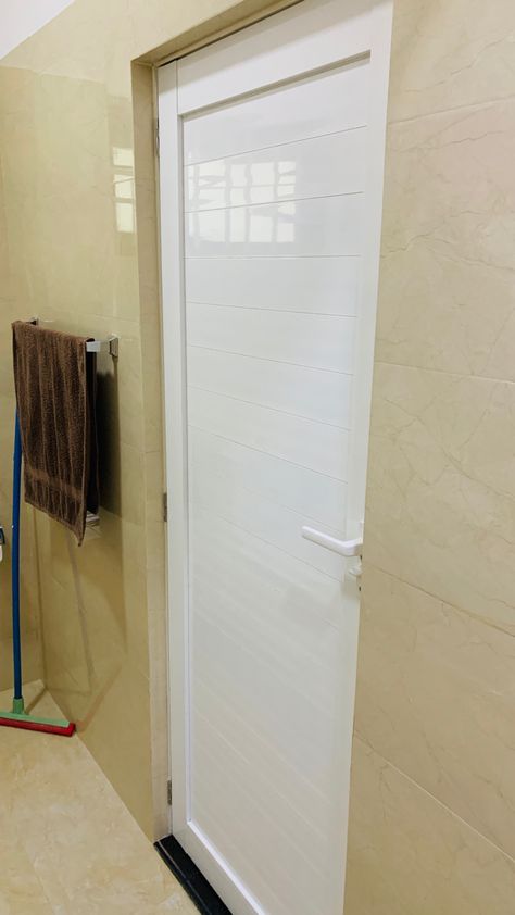 Aluminum Bathroom Door Philippines, Aluminium Bedroom Doors, Aluminum Door For Bathroom, Washroom Door Design For Home, Washroom Door Ideas, Bathroom Door Ideas Aluminum, Aluminum Doors Design For Bathroom, Washroom Door Design, Pintu Aesthetic