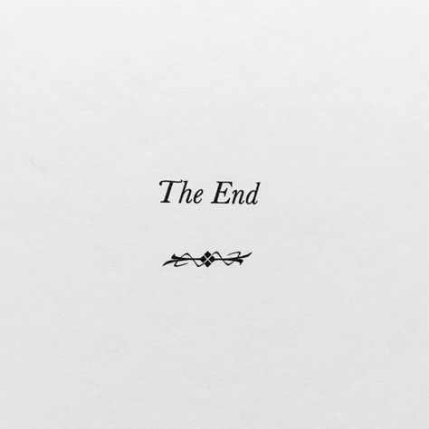 The End Tattoo, Writer Tattoo, End Tattoo, Romantic Goth, Clip Arts, The End, Musical, Clip Art, Tattoos