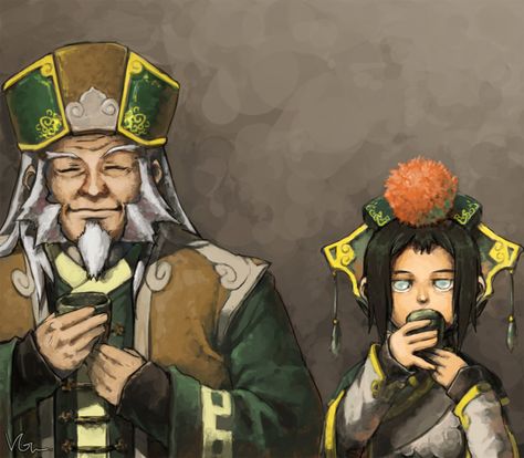 ATLA:: Tea date by VirusGarura on DeviantArt Uncle Iroh, Toph Beifong, Avatar Series, The Last Avatar, Avatar The Last Airbender Art, Air Bender, Team Avatar, Cabbages, Fire Nation