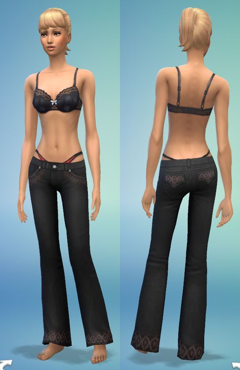 Mod The Sims - Thong Underwear Sims 4 Alt Accessories, Sims 4 Thong Accessory Cc, Sims 4 Cc Thong Pants, Sims 4 Thong Accessory, Y2k Sims 4 Cc Maxis Match, Sims Fits, Ts4 Accessories, Sims4 Mod, Sims4 Clothing