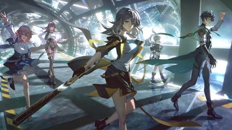 Honkai: Star Rail Live Wallpaper Honkai Star Rail Wallpaper, Star Rail Wallpaper, Pc Desktop Wallpaper, Star Rain, Anime Magi, Star Blazers, Western Wallpaper Iphone, View Wallpaper, Star Trails