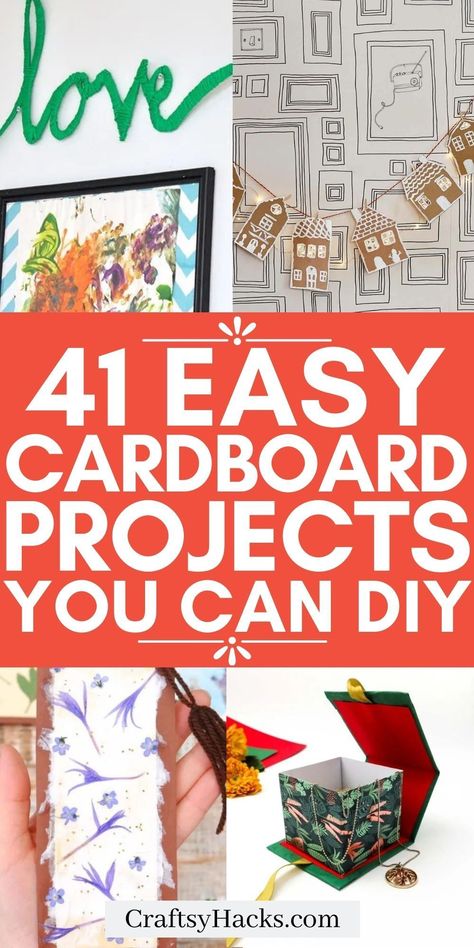 Diy From Boxes Ideas, Cardboard And Fabric Crafts, What To Make With Cardboard Boxes, Cover Cardboard Box Ideas, Decorate A Cardboard Box Ideas, Decorate Boxes Ideas Cardboard, Reuse Cardboard Boxes Diy, Cardboard Reuse Ideas, Things To Make With Cardboard Boxes Easy