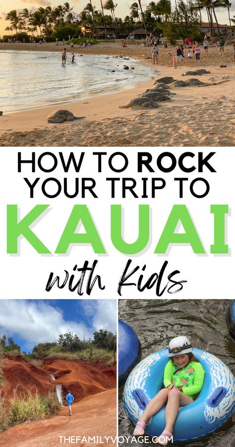 Discover the best things to do in Kauai with kids! From exploring lush landscapes and beautiful beaches to thrilling adventures and cultural experiences, our guide has everything you need to make your family vacation unforgettable. Pin this for tips on exploring Kauai with children! | Kauai with kids things to do | Kauai family trip | Kauai things to do | Kauai Hawaii things to do | Kauai activities with kids | Kauai activities with toddlers #Hawaii #Kauai #familytravel #travel #vacation Honolulu Hawaii Vacation, Kauai With Kids, Kauai Things To Do, Hawaii With Kids, Kauai Hotels, Kauai Activities, Hawaii Vacation Tips, Hawaii Itinerary, Kauai Travel