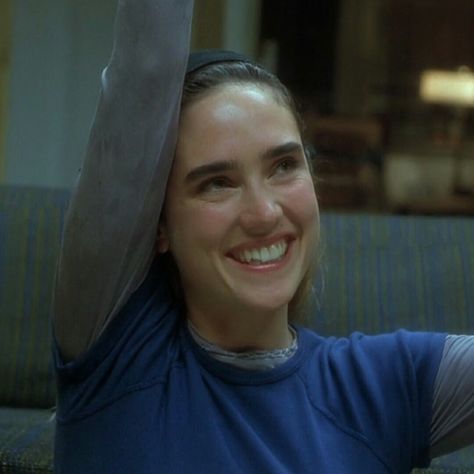 Requiem For A Dream Harry And Marion, Jennifer Connelly 2000s, Marion Requiem For A Dream, Jennifer Connelly Requiem, Marion Silver, 2000s Makeup Looks, Cinema Shots, Melrose Avenue, Requiem For A Dream