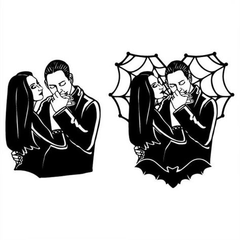 Addams Family Tattoo, Tupac Tattoo, Morticia And Gomez Addams, Traditional Tattoo Inspiration, P Tattoo, Gomez And Morticia, Tattoo Clothing, The Addams Family, Horror Movie Art