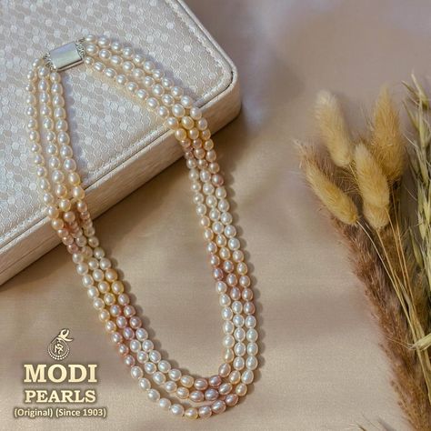 😍 Exceptional 😍 Three Layered 😍 Shaded Color Pearl Necklace 😍 Certified Pearls ✅ Real Freshwater Pearls ✅ 100% Guaranteed ✅ . . . . #modipearls #hyderabadpearls #hyderabadipearls #pearljewelry #pearlnecklace #pearljewelry #hyderabadjewellery #realpearlsjewellery #chennaijewellery #delhijewellers #banglorejewellery #jaipurjewelry #giftingjewellery #silverjewellery Color Pearl Necklace, Jaipur Jewelry, Real Pearls, July 11, Three Layer, Pearl Jewelry, Fresh Water, Freshwater Pearls, Pearl Necklace