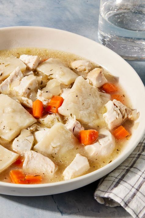 Best Chicken And Dumplings Recipe, Best Chicken And Dumplings, Chicken And Dumplings Recipe, Dumplings Recipe, Dumpling Recipe, Best Chicken, All Recipes, Southern Cooking, Chicken And Dumplings