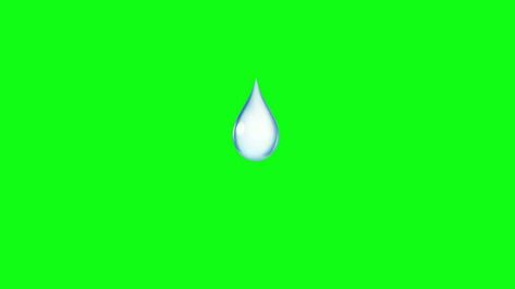 Water Drop in Green Screen. Cartoon Water  Drop Animation Free Video Water Drop Animation, Drop Animation, Cartoon Water, Green Screen Video, Tree Saw, Wedding People, Heart Tree, Free Stock Video, Logo Banners