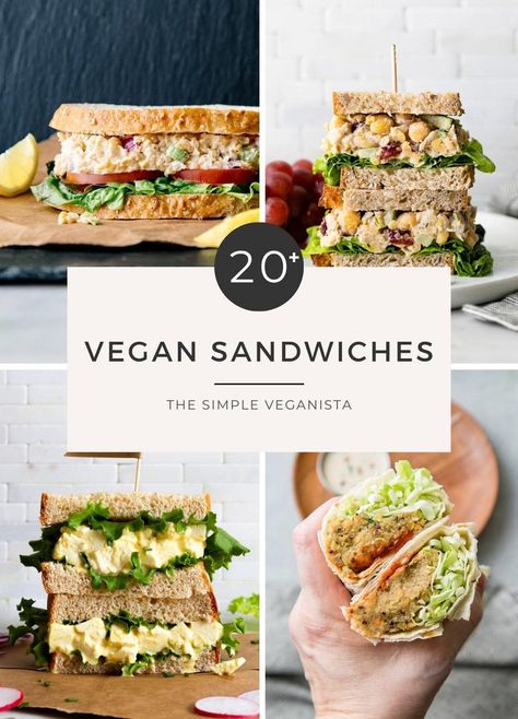 Sausage And Peppers Sandwich, Vegan Blt Sandwich, Vegan Sandwich Recipes, Vegan Lunch Box, Homemade Tofu, Picnic Sandwiches, Homemade Tahini, Vegan Sandwiches, Vegan Fries