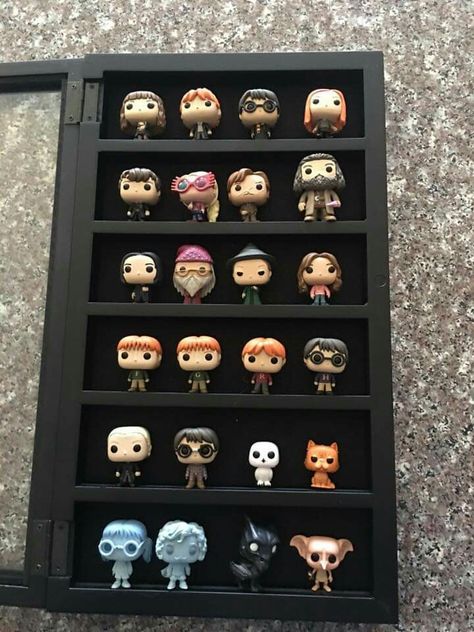 Small Funko Pop Display, Mini Funko Pop Display Ideas, Funko Display Ideas, Funko Pop Display Ideas, Mini Funko Pop, Игрушки Funko Pop, Funko Pop Display, Harry Potter Accessories, Harry Potter Merch