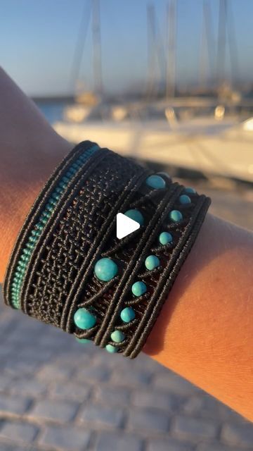 Micromacrame Tutorial, Micro Macrame Tutorial, Summer Bracelets, Unique Bracelets, Macrame Tutorial, Macrame Art, Macrame Jewelry, Micro Macrame, Macrame Bracelets