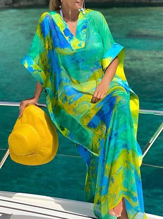 Kaftan Pattern, Boubou Styles For Women, Kaftan Designs, Mode Kimono, African Maxi Dresses, Vacation Dress, Classy Dress Outfits, African Print Fashion Dresses, Classy Casual Outfits