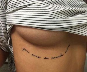 Underboob Tattoo Designs, Phrase Tattoos, Underboob Tattoo, More Tattoo, Black Girls With Tattoos, Tasteful Tattoos, About Tattoo, Discreet Tattoos, Baby Tattoos