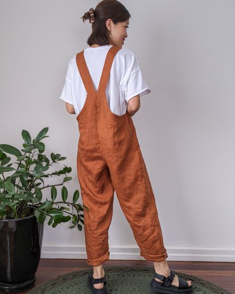 DIY Dungarees using Peppermint Jumpsuit pattern – MELT. STITCHES Peppermint Jumpsuit Pattern, How To Make A Jumpsuit Pattern, Dungarees Pattern Free Women, Women’s Jumpsuit Pattern, Jumpsuit Diy Pattern Free Sewing, Overall Sewing Pattern Free, Free Jumpsuit Patterns For Women, Romper Sewing Pattern Women's, Peppermint Jumpsuit