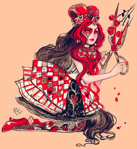 Lizzy Hearts, Alice In Wonderland Aesthetic, Lizzie Hearts, Arte Monster High, Monster High Art, Pinturas Disney, Ever After High, High Art, Cartoon Shows