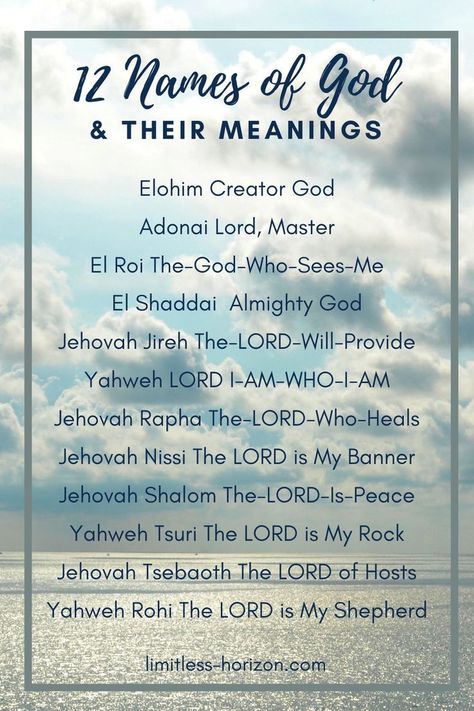 There are many different names for God in the Bible. When we study the use of the name, in the context and setting of where it first occurs, we learn something new about the character of God! Names For God, Character Of God, Names And Meanings, Prayer Of Praise, Attributes Of God, Hebrew Names, Lord Of Hosts, Spiritual Truth, Hebrew Words