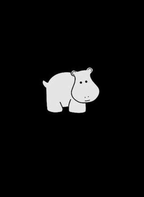 Hippo Tattoo, Hippo Drawing, Vinyl Templates, Story Animation, Iphone Wallpaper Backgrounds, Animal Caricature, Girly Wallpaper, Cute Hippo, Hd Wallpaper Android