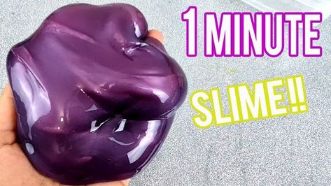 Slime Challenge, How To Make Water, Glossy Slime, Slime, At Home, Water