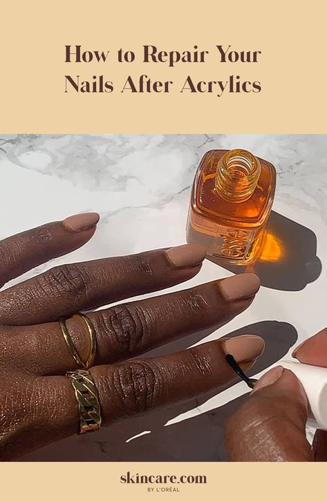 How to Repair Damaged Nails From Acrylics Quick Detox, Nails After Acrylics, Feel Healthy, Nail Repair, Damaged Nails, Brittle Nails, Nail Strengthener, Strong Nails, Nail Health