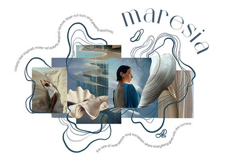 Maresia :: Behance Textile Design Portfolio, Mood Board Layout, Fashion Design Inspiration Board, Mood Board Fashion Inspiration, Fashion Portfolio Layout, 포트폴리오 레이아웃, Portfolio Design Layout, Digital Portfolio, Fashion Design Portfolio