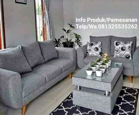 Desain Terbaru Sofa Ruang Tamu Minimalis, Gambar Kursi Tamu Minimalis, Set Kursi Sofa Tamu Minimalis Meja Sofa, Set Sofa, Home Ideas, Dream House, Sofa, Furniture, Quick Saves, Design