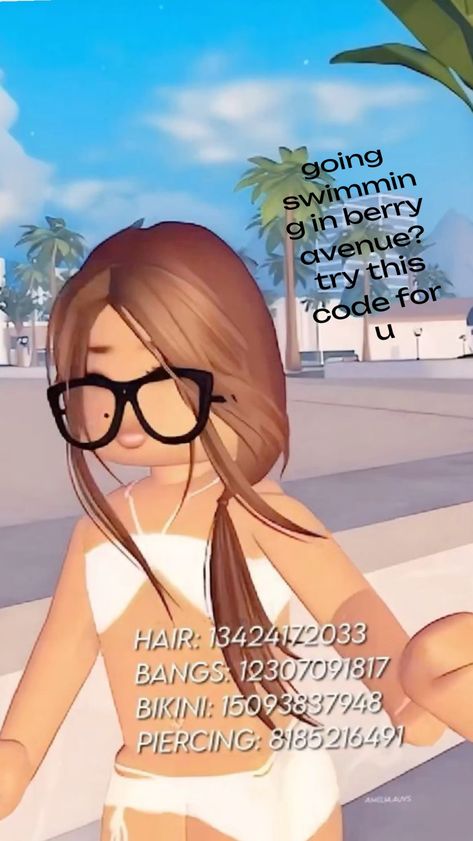 going swimming in berry avenue? try this code🌺🌺⭐✨ #berryavenue #codes # roblox Bloxburg Swim Bottom Codes, Berry Ave Swimming Codes, Ugg Roblox Codes, Berry Ave Swimsuit, Bathing Suit Codes, Berry Avenue Swim Codes, Berry Avenue Codes Swim, Berry Avenue Codes Swimsuit, Bloxburg Swim Outfit Codes