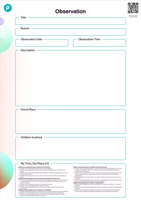 You and your team can know print and record your Observations with our easy to follow template, including the MTOP Learning Outcomes! Teacher Observation Form, Eylf Learning Outcomes, Teacher Observation, Planning Cycle, Learning Outcomes, Teacher Style, Read Later, List Template, Early Childhood Education