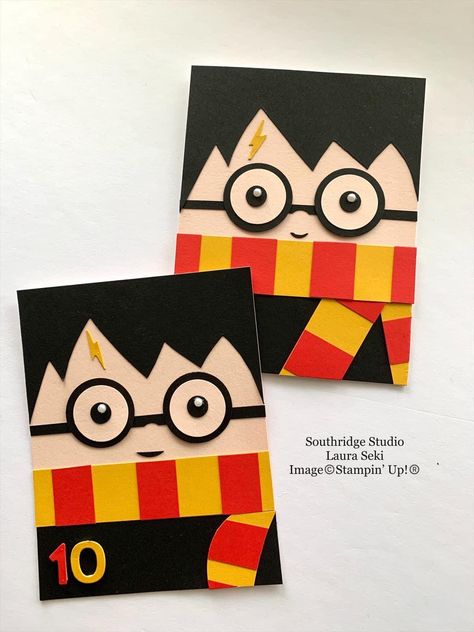 Happy Birthday Harry Potter Cards, Harry Potter Birthday Cards Handmade, Harry Potter Cards Handmade, Harry Potter Christmas Diy, Harry Potter Birthday Quotes, Carte Harry Potter, Harry Potter Birthday Cards, Diy Harry Potter Crafts, Harry Potter Cards