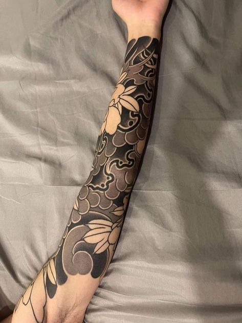 Men Tattoos Arm, 99 Tattoo, Tato Irezumi, Tattoos Arm Sleeve, Cover Up Tattoos For Men, Guerriero Samurai, Japanese Tattoos For Men, Tattoo Japanese Style, Dragon Sleeve