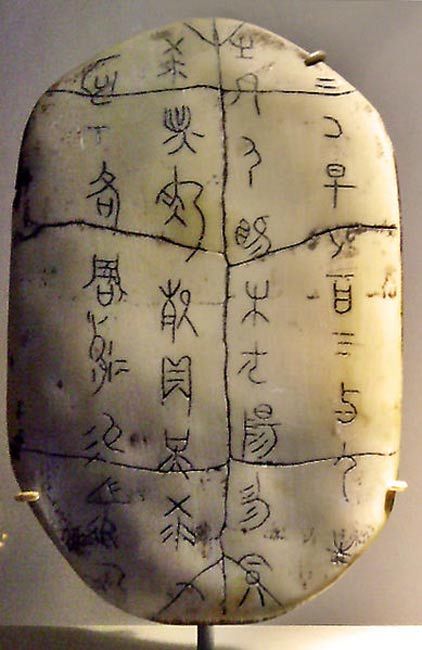 Chinese Script, Ancient Scripts, Ancient Writing, Mythical Dragons, Chinese Writing, I Ching, Ancient Origins, Chinese History, Turtle Shell