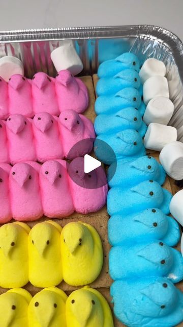 Kate Heintzelman on Instagram: "an absolute must! #peep #easter #eastereggs #dessert #baking #yummy #yum" March 20, Recipe Using, Easter Eggs, Easter, Dessert, Baking, Instagram