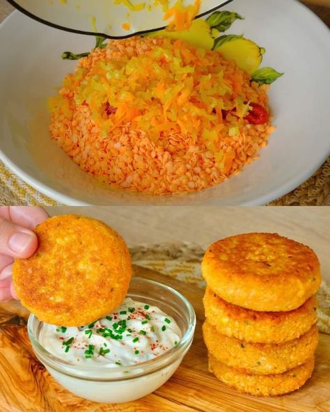 Lentil Falafel, Juicy Meatball Recipe, Lentil Patties, Lentil Recipes Easy, Lentil Fritters, Sweet Potato Patties, Vegan Lentil, Potato Patties, Seasoning And Spice