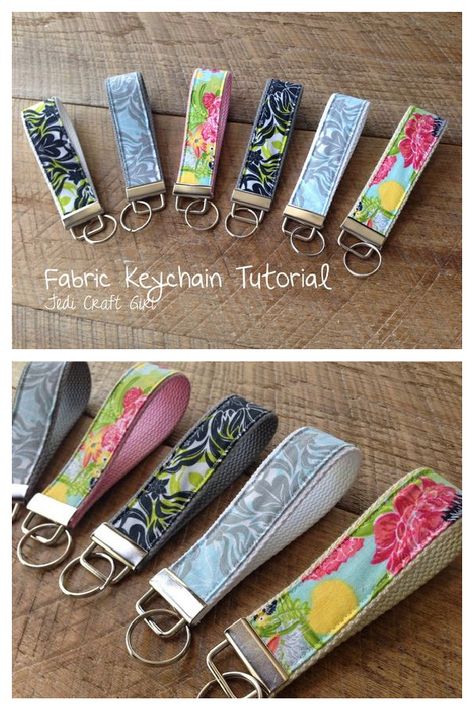 Fabric Key Chain Free Sewing Pattern  | Fabric Art DIY Fabric Art Diy, Ouch Pouch, Sewing Tutorials Bags, Creeper Minecraft, Easy Handmade Gifts, Tote Bag Tutorial, Scrap Fabric Crafts, Fabric Sewing Patterns, Free Sewing Patterns