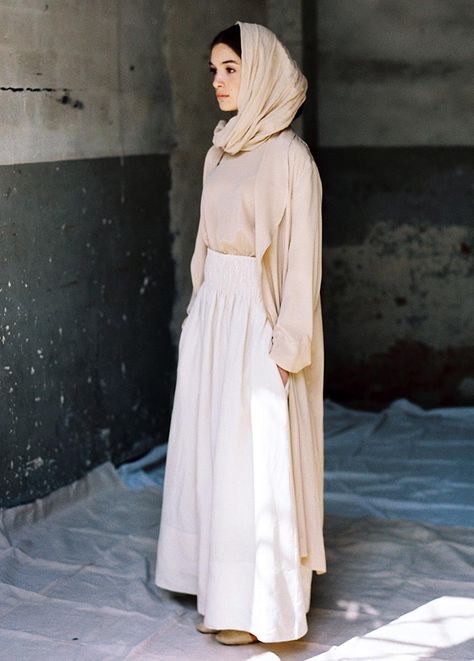 Magnolia Antic · Miss Moss Christian Modest Outfits, Biblical Clothing, Modest Christian Clothing, Hair Covering, Miss Moss, Jewish Women, Christian Fashion, Modesty Fashion, Modest Wear