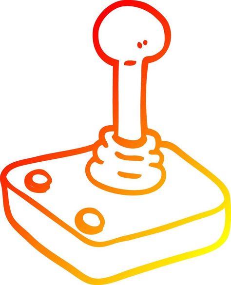 warm gradient line drawing cartoon joystick Joystick Drawing, Drawing Cartoon, Cartoon Drawing, Graphic Templates, Cartoon Drawings, Line Drawing, Vector Free, Royalty Free, Clip Art