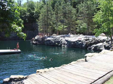 Dive into The Quarry at Carrigan Farms in North Carolina Carrigan Farms, Scottish Festival, Scenic Train Rides, North Carolina Travel, The Quarry, Lake Norman, Highland Games, Natural Swimming Pools, Charlotte North Carolina