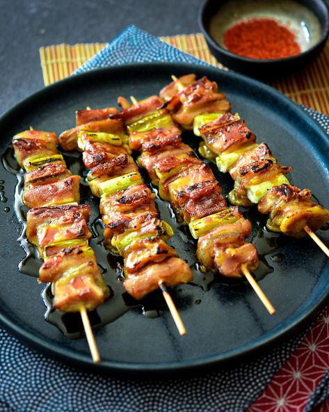 Vegan Yakitori Skewers — Rio's Garden Yakitori Aesthetic, Japanese Food Party, Vegan Yakitori, Vegan Skewers, Chili Bowl Recipe, Japanese Dinner Party, Japanese Yakitori, Spicy Chicken Chili, Skewered Chicken