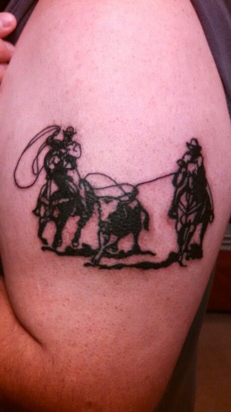 Team roping tat Roping Tattoo, Rope Tattoo, Team Roper, Tattoos Meaning, Team Roping, Tattoos With Meaning, Tattoos And Piercings, Infinity Tattoo, I Tattoo