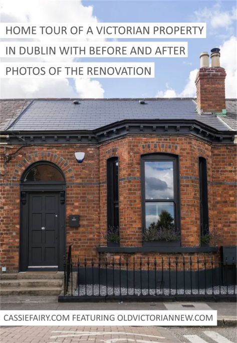 Home tour of a Victorian split-level property in Dublin with before & after photos of the renovation Victorian Extension, Villa Style, Life On A Budget, Thrifty Living, Period Property, Before After Photo, Interior Design Diy, Split Level, Diy Interior