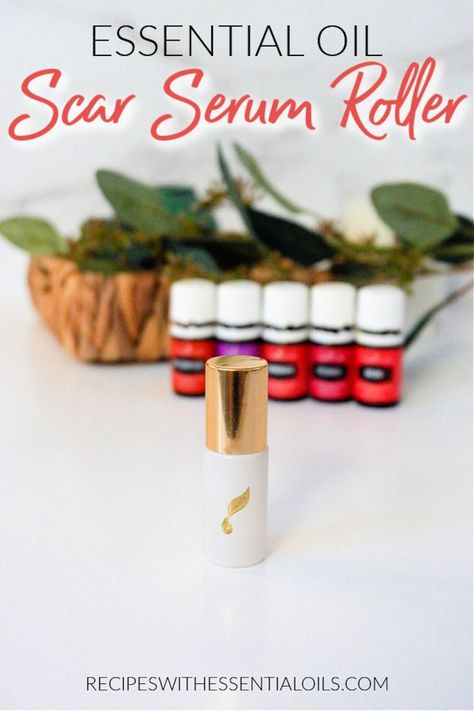 Scar Serum, Oils For Scars, Diy Serum, Natural Acne, Cold Sores Remedies, Acne Scar, Homemade Lotion, Essential Oils For Skin, Acne Scar Removal