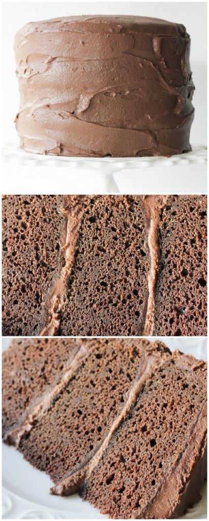 The BEST Chocolate Cake - a Magleby's copycat recipe for their famous chocolate cake! Dense, moist and rich! - bakedinaz.com The Best Chocolate Cake, Cakes To Make, Famous Chocolate, Best Chocolate Cake, Diy Spring, Köstliche Desserts, Cake Chocolate, Copycat Recipe, Cake Frosting