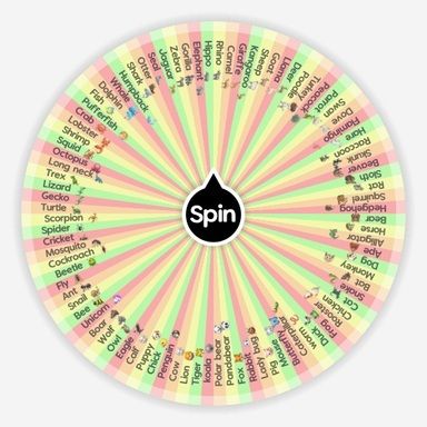 Copy of What animal are you? | Spin The Wheel App Aesthetic Wheel Spinner, Fursona Generator, Spin The Wheel Ideas, Oc Spin The Wheel, Oc Wheel, Animal Generator, Aesthetic Wheel, Character Wheel, Wheels Drawing