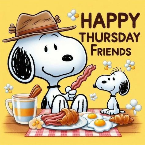 Snoopy Thursday, Cute Picture Quotes, Thursday Quotes, Happy Thursday, Picture Quotes, Cute Pictures, Snoopy, Memes, Quotes