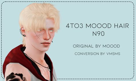 All credits goes to moood. Original post here Polycount 27.8k For males Custom thumbnail Converted by me DL 🌙 @xto3conversionsfinds @pis3update @chaospixels-ts3finds @sssvitlanz @wanderingsims… Moood Hair, Sims 3 Cc Hair, Sims 3 Male Hair, Sims 3 Cc, Ts3 Cc, Hair Male, Male Hair, Sims 3, Sims Cc