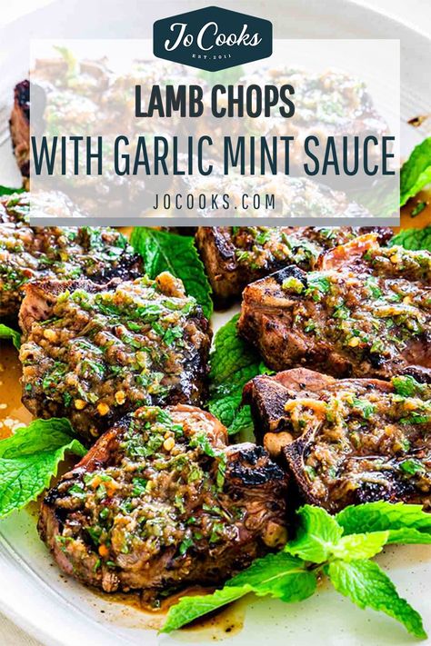 Mint Jelly For Lamb, Lamb Sauce Recipes, Lamb Loin Chop Recipes, Lamb Chops Marinade, Grilled Lamb Chop Recipes, Greek Board, Best Lamb Recipes, Lamb Steak, Lamb Marinade