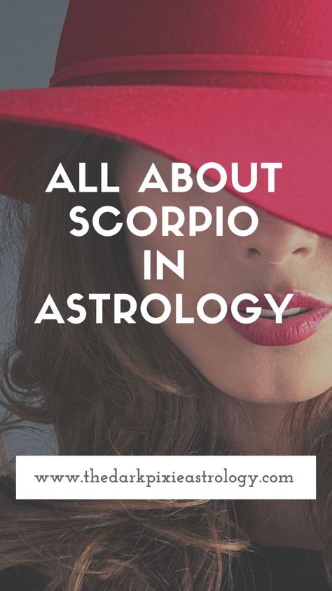 All About Scorpio in Astrology - The Dark Pixie Astrology Scorpio Planet, Jupiter In Gemini, Scorpio Sun Sign, Pluto In Aquarius, All About Scorpio, Dark Pixie, Mars Retrograde, About Scorpio, Black Moon Lilith