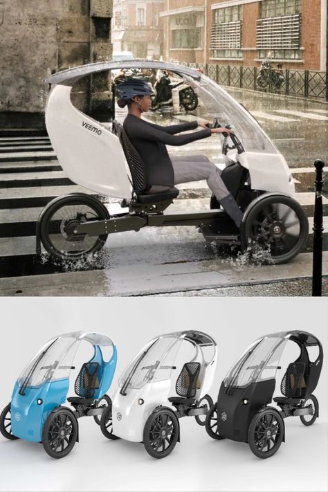 4 Wheel Bicycle, Three Wheel Electric Scooter, Bicycle Sidecar, Three Wheel Bicycle, Electric Bike Diy, Trike Scooter, Bike Cart, Powered Bicycle, Electric Cargo Bike