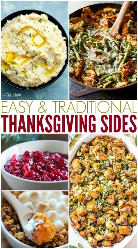 Traditional thanksgiving side dish recipes. Traditional Thanksgiving Sides, Thanksgiving Side Dish Recipes, Traditional Thanksgiving Recipes, Thanksgiving Food Sides, Thanksgiving Appetizer Recipes, Best Thanksgiving Recipes, Thanksgiving Side Dish, Traditional Thanksgiving, Thanksgiving Dinner Menu