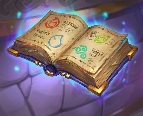 Props Illustration, Hearthstone Game, Game Icon Design, Game Icons, Casual Art, Props Art, 2d Game Art, Magical Book, Game Props