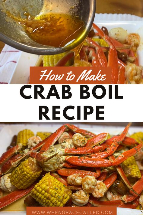 Crab Broil Recipes Sauce, How To Make Crab Boil Sauce, Crab Boil Recipe Cajun Sauce, Butter For Crab Legs Melted, Sauce For Seafood Boil, How To Make Seafood Boil Sauce, Crab Boil Sauce Recipe, Mini Seafood Boil, Crab Boil Seasoning Recipe